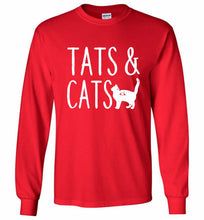 Tats And Cats Gildan Long Shirt