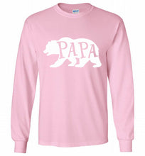 Papa Bear Gildan Long Shirt