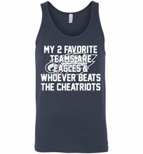 My 2 favorite teams are Philadelphia Eagles and whoever Tank