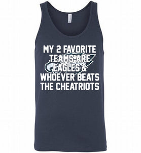 My 2 favorite teams are Philadelphia Eagles and whoever Tank
