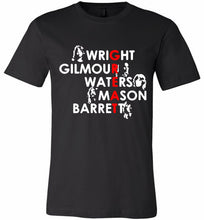 Pink Floyd Great Wright Gilmous Waters Mason Canvas USA