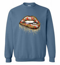 San Francisco 49ers Lip Crewneck Sweatshirt