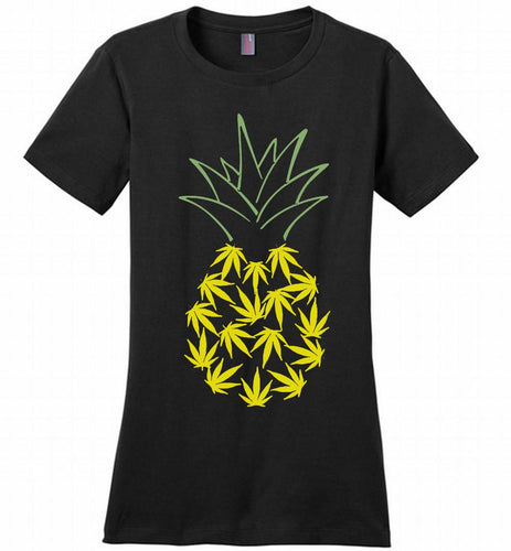 Pineapple Weed Leaf Ladies Perfect