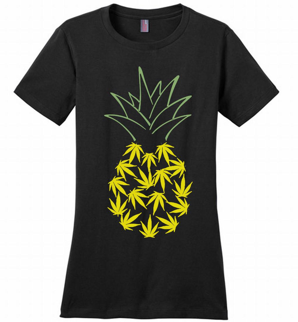 Pineapple Weed Leaf Ladies Perfect
