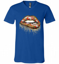 San Francisco 49ers Lip V-Neck Shirt