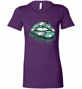Lip Philadelphia Eagles Bella Ladies Tee