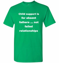 Child Support Is For Absent Fathers Not Failed Relationships Shirt