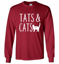 Tats And Cats Gildan Long Shirt