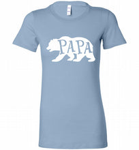 Papa Bear Bella Ladies Tee