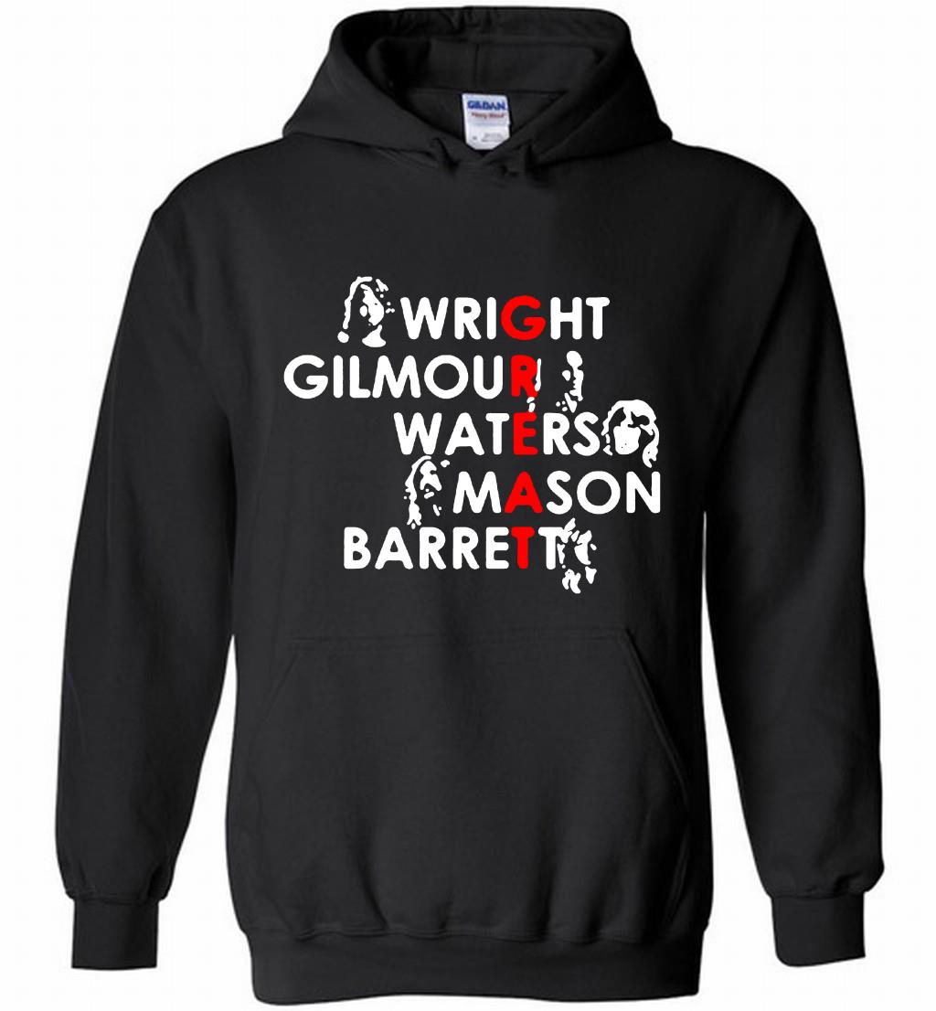 Pink Floyd Great Wright Gilmous Waters Mason Hoodie