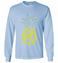Pineapple Weed Leaf Gildan Long Shirt