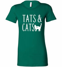 Tats And Cats Bella Ladies Tee