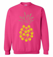 Pineapple Weed Leaf Crewneck Sweatshirt