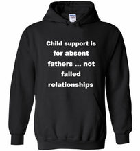 Child Support Is For Absent Fathers Not Failed Relationships Hoodie