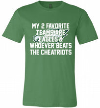 My 2 favorite teams are Philadelphia Eagles and whoever Canvas USA