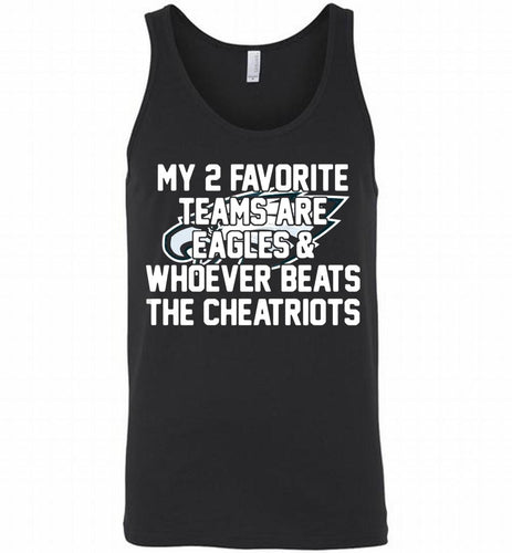 My 2 favorite teams are Philadelphia Eagles and whoever Tank