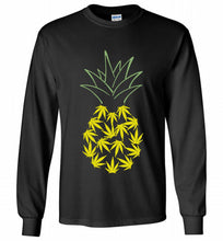 Pineapple Weed Leaf Gildan Long Shirt
