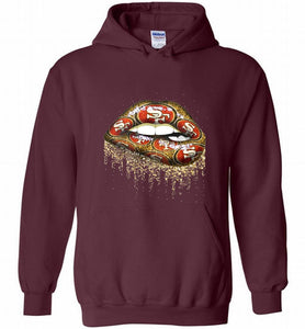 San Francisco 49ers Lip Hoodie