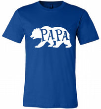 Papa Bear Canvas USA