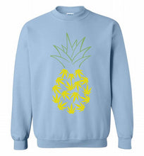 Pineapple Weed Leaf Crewneck Sweatshirt