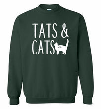 Tats And Cats Crewneck Sweatshirt