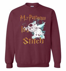 My Patronus Is A Stitch Crewneck Sweatshirt