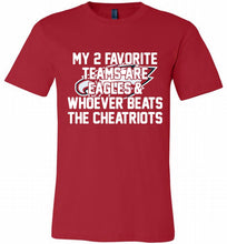 My 2 favorite teams are Philadelphia Eagles and whoever Canvas USA