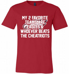 My 2 favorite teams are Philadelphia Eagles and whoever Canvas USA