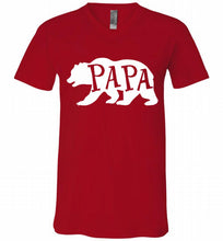 Papa Bear V-Neck Shirt