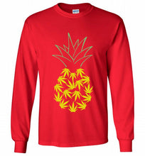 Pineapple Weed Leaf Gildan Long Shirt
