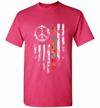 Peace flower American flag Shirt