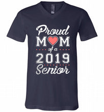Proud mom of a 2019 senior V-Neck Shirt