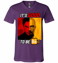 Walter Morgan And Dexter White It's Good To Be Bad V-Neck Shirt