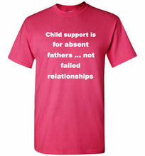Child Support Is For Absent Fathers Not Failed Relationships Shirt