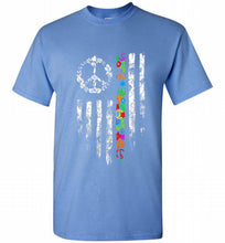 Peace flower American flag Shirt