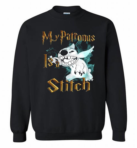 My Patronus Is A Stitch Crewneck Sweatshirt