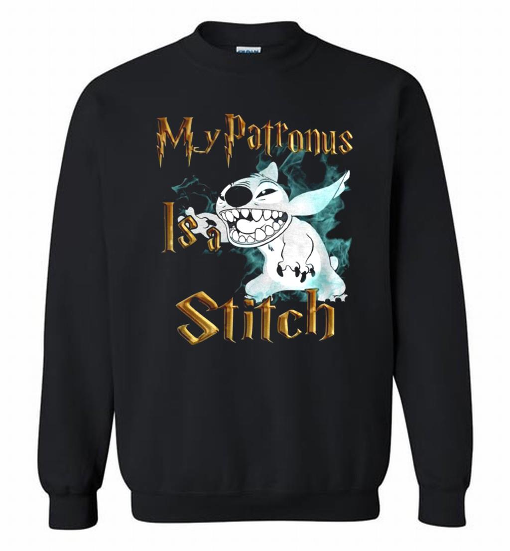 My Patronus Is A Stitch Crewneck Sweatshirt