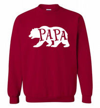 Papa Bear Crewneck Sweatshirt