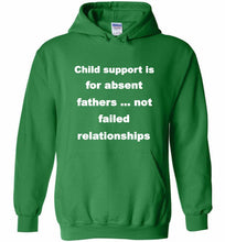 Child Support Is For Absent Fathers Not Failed Relationships Hoodie