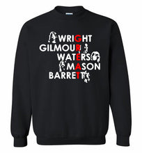 Pink Floyd Great Wright Gilmous Waters Mason Crewneck Sweatshirt