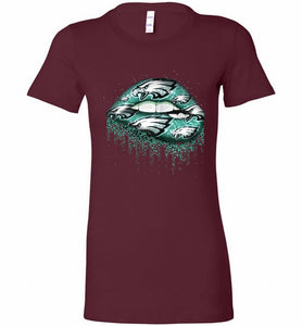 Lip Philadelphia Eagles Bella Ladies Tee