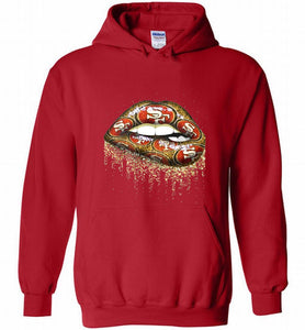 San Francisco 49ers Lip Hoodie