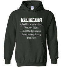 Terddler A Toddler Who Is A Turd Does Not Listen Hoodie