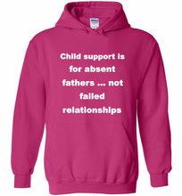 Child Support Is For Absent Fathers Not Failed Relationships Hoodie