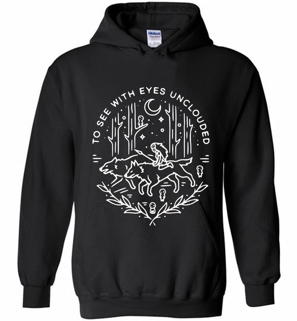 Princess Mononoke To See With Eyes Unclouded Hoodie