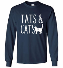 Tats And Cats Gildan Long Shirt
