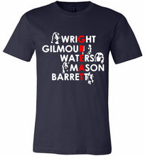 Pink Floyd Great Wright Gilmous Waters Mason Canvas USA