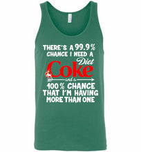 There’s A 99 9 Chance I Need A Diet Coke A 100% Chance That I’m Having More Than One Tank
