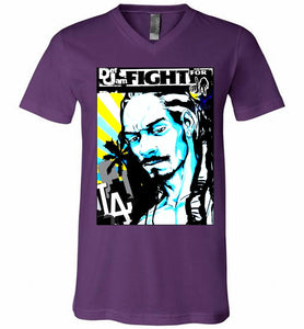 Def Jam Fight For LA V-Neck Shirt