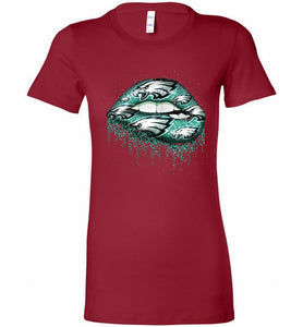 Lip Philadelphia Eagles Bella Ladies Tee